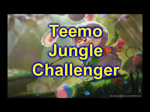 How a TROLL champ like Teemo jungle got Challenger
