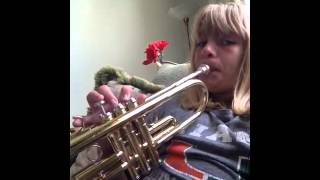 Trumpet - there&#39;s a hole in the wall