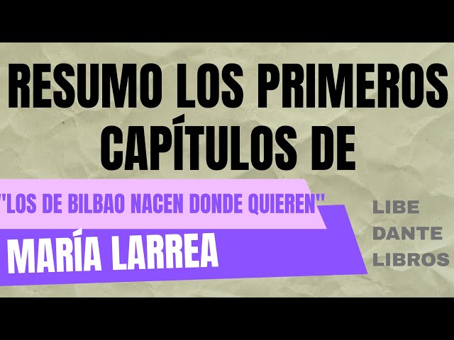 Vídeo relacionado con Los de Bilbao nacen donde quieren (Alianza Literaturas)