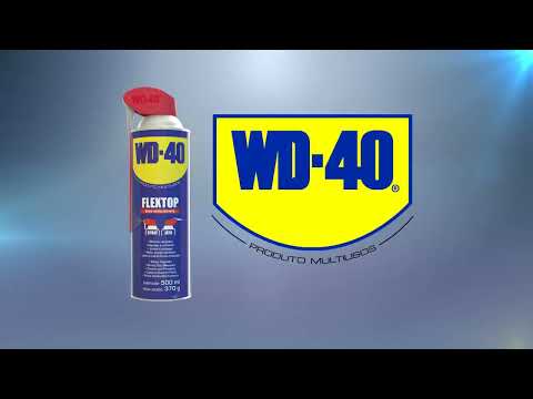 Vídeo Óleo Lubrificante FlexTop Multiuso Jato e Spray WD-40 - 500ml