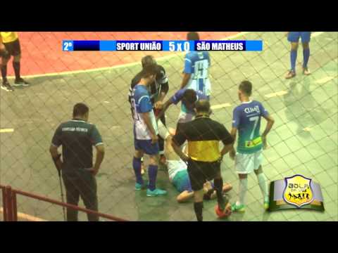 SPORT UNIÃO 7x2 SÃO MATHEUS - X Copa SOS Vida de Futsal de Altamira SUB-20  2017.