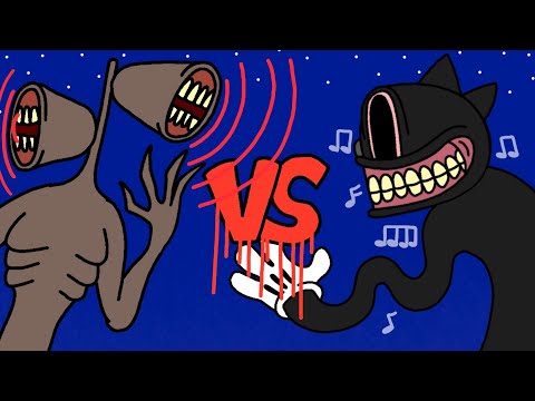 SIREN HEAD vs CARTOON CAT (Remastered Animation)
