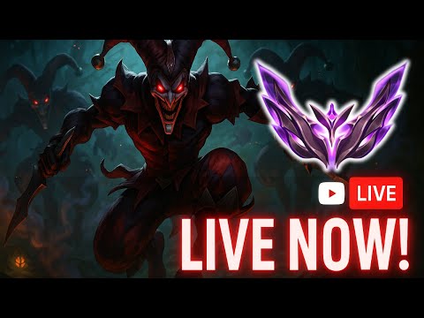 🎭 From Fresh to MASTER – Shaco Jungle Carry! 🏆 (LIVE STREAM)