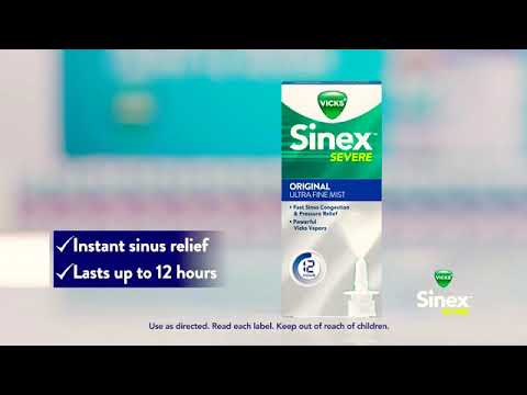 Vicks Sinex Severe Ad