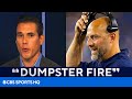 Brady Quinn blasts Matt Nagy and the state of the Bears: 'Dumpster fire' | CBS Sports HQ