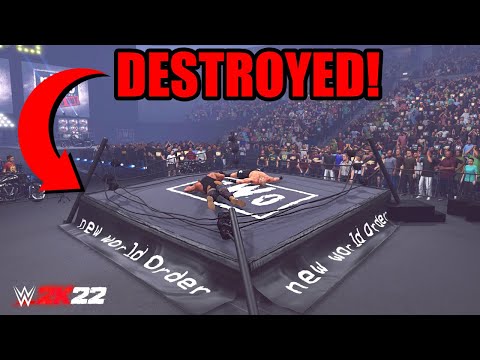 WWE 2K22: 15 Things You Can DESTROY In Incredible Ways!
