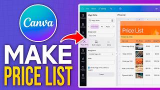 How To Make Price List On Canva (2026) Full Guide
