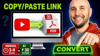 How To Turn a YouTube Video Into an eBook, PDF, or Blog Post (Using AI)