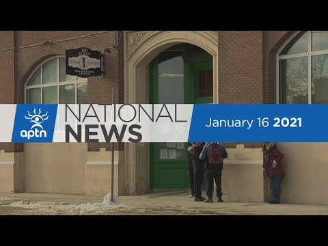 APTN National News January 16, 2021 – First Nations in Manitoba start vaccinations, Siloam Mission