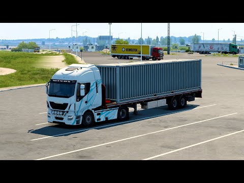 ETS2 | Iveco Stralis Hi Way - Truck Batteries Delivery Part 5