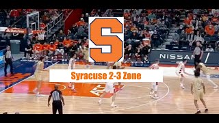 How To Run: Syracuse 2-3 Zone
