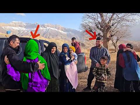 Sadegh, the special and long-time guest at  the Perk farm