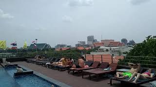 D&D Inn Roof Top View of Bangkok