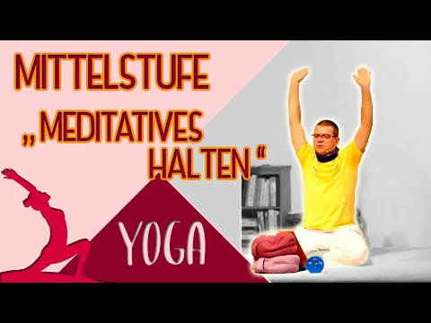 Yogastunde "Meditatives Halten" mit Mahavira  - Yoga Vidya Mittelstufe Live 16:15 Uhr 17.02.2021