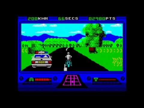 OutRun Europa: ZX Spectrum colour development - Level 1 nearly complete