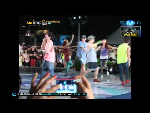 120702 Mnet Wide News 20s Choice Behind - Superjunior