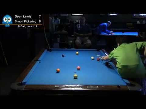 9-Ball Sean Lewis vs. Simon Pickering