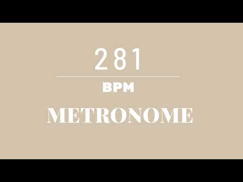 281 BPM Metronome