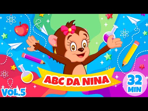 ABC da Nina Vol. 5 - Giramille 32 min | Desenho Animado Musical