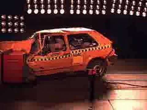 Volkswagen Golf 2 Crashtest