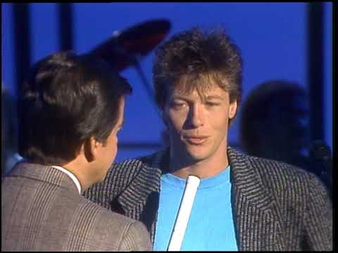 American Bandstand 1986- Interview Jack Wagner