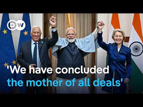 India and EU announce free trade agreement | DW News