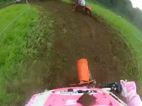 1981 Can-Am MX-6 250B Northern Ireland Classic Scrambles Grass Track Conlig B Race #1 September 2012