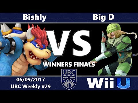 UBC #29: Winners Finals - Bishly (Bowser, Donkey Kong, Fox) vs Big D (Sheik,Captain Falcon)