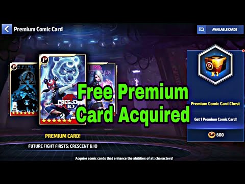 Lets Acquire Free Premium Card 29 March 2021 - Marvel Future Fight