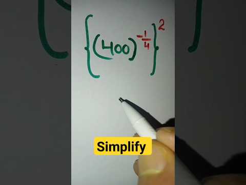 How to simplify problem related roots and exponent and power #simplification #maths #mathstricks