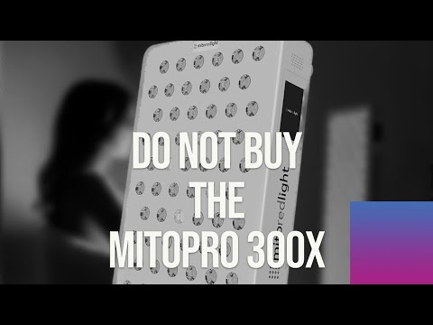 DO NOT BUY the MitoPRO 300X