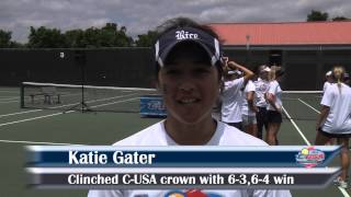 Rice CUSA Women's Tennis Championship Match Recap
