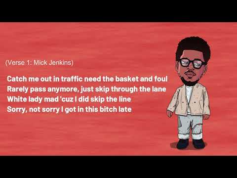 KingTrey & Mick Jenkins - Right On Time (with Kota the Friend) (Official Lyric Video)