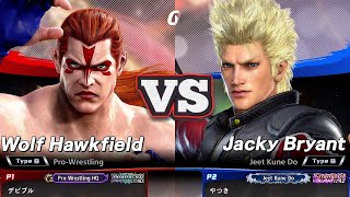 [VF5 REVO] Wolf vs Jacky – Rare High-Level Gameplay! | Command Grabs & Mix-Ups