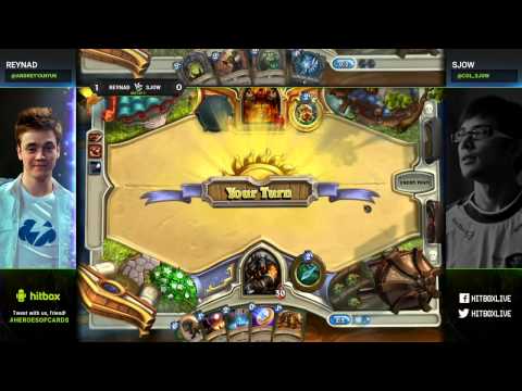 Reynad vs Sjow - Heroes of Cards 3 - Hearthstone