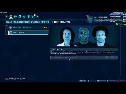 Jurassic World Evolution Campaign Speedrun - All Missions w/o DLC