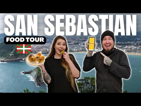 Trying the BEST Pintxos of San Sebastian- Basque FOOD TOUR