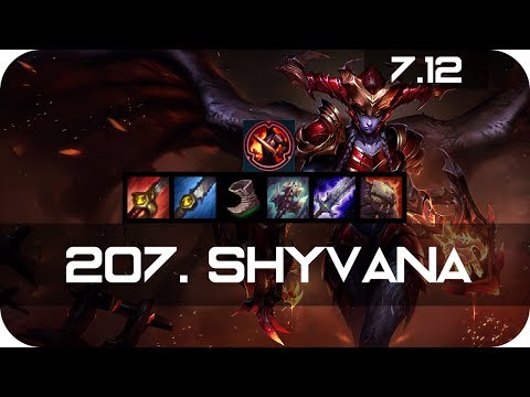 Shyvana Jungle vs Jayce Season 7 s7 Patch 7.12 2017 Gameplay Guide Build Normals