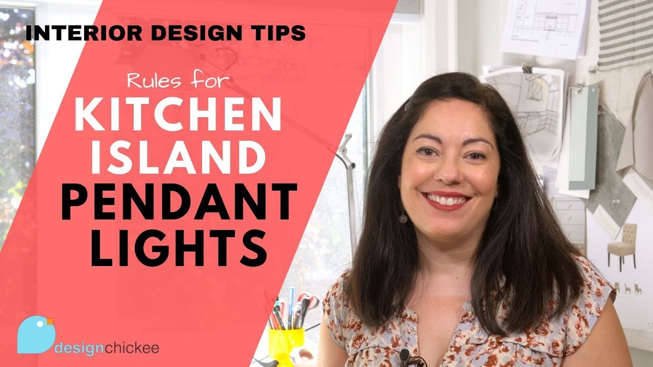 Interior Design Tips: Kitchen Island Lighting Rules