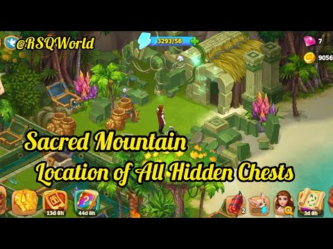 Island Hoppers /Lvl 28 /Chap 1/ Sacred Mountain/Location of all hidden Chests/Gameplay Walkthrough