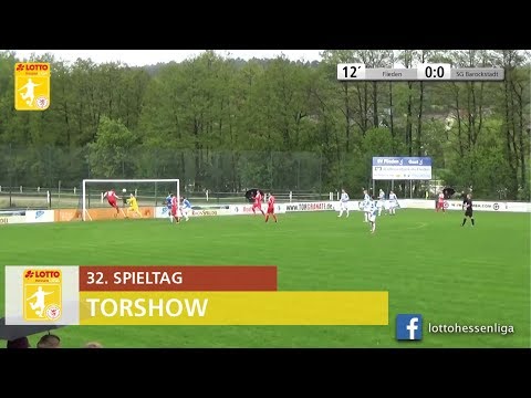 Torshow 32. Spieltag LOTTO Hessenliga 2018/2019