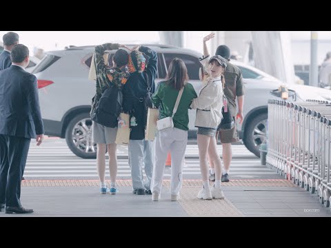 [8K] QWER 인천공항 입국 직캠 | 250515