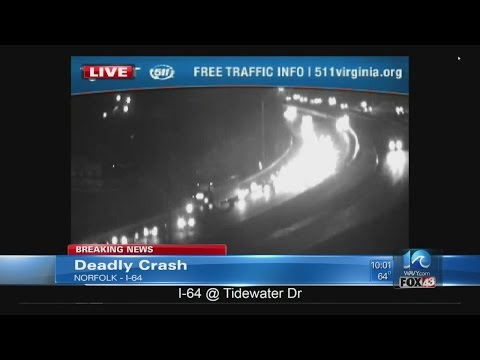 Fatal wreck on I-64 in Norfolk