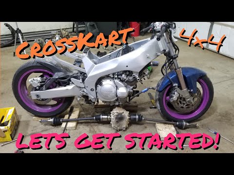 4x4 OffRoad CROSSKART Build! 600cc Buggy - Subaru Drivetrain! lets Get Started!