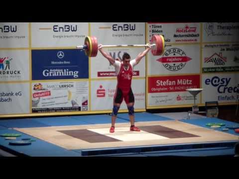 Ivan Markov   SV Germania Obrigheim gegen KSV Durlach Bundesliga Gewichtheben 2013 12 07