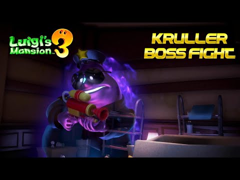 Luigi's Mansion 3 - Boss Ghost - 3F - Kruller (3rd Boss)