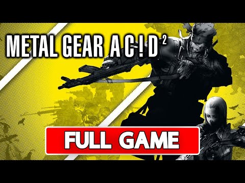METAL GEAR ACID 2 Gameplay Walkthrough FULL GAME [4K 60FPS] - No Commentary