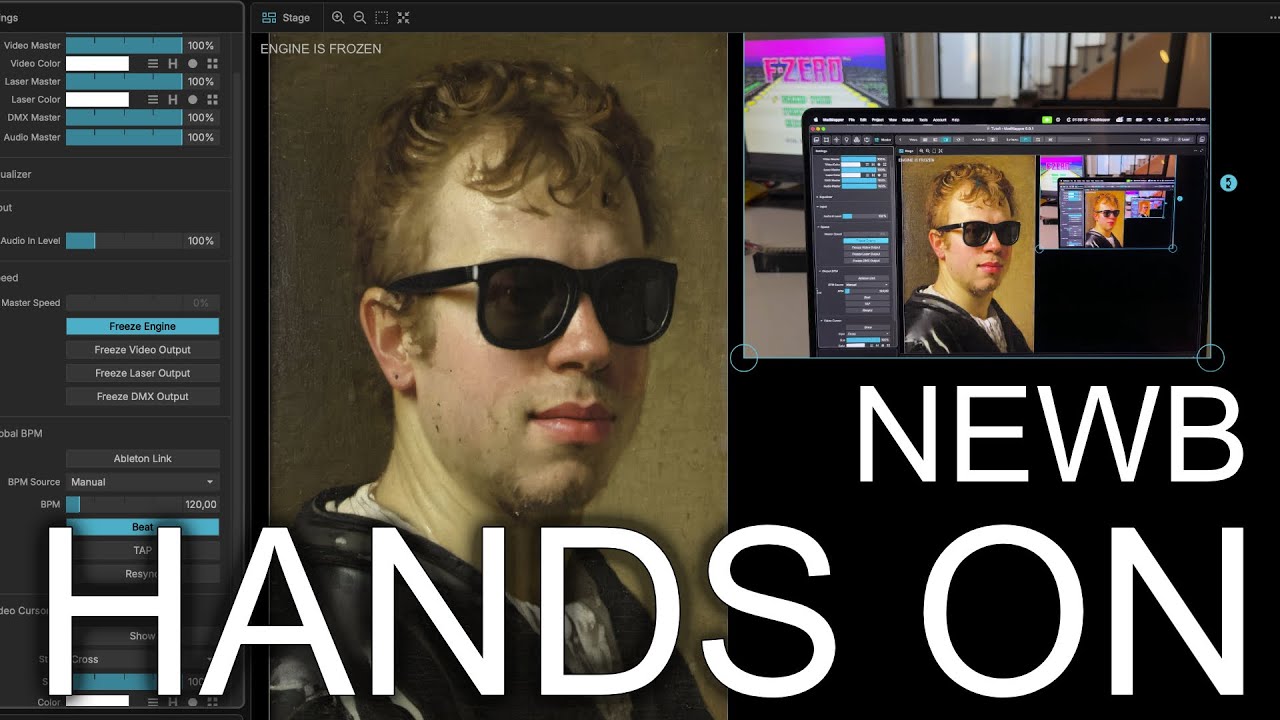 First Time in MadMapper