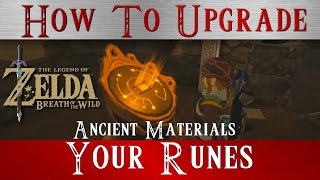 Zelda BotW * How to upgrade/enhancing your Runes * Stasis, magnet, Bombs * Breath of the Wild