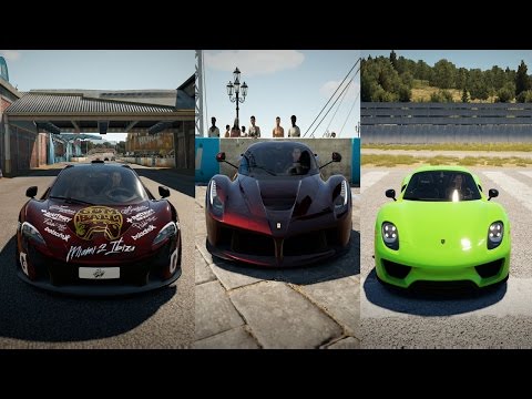 Forza Horizon 2 Versus Series #1  MCLAREN P1 VS FERRARI LAFERRARI VS PORSCHE 918